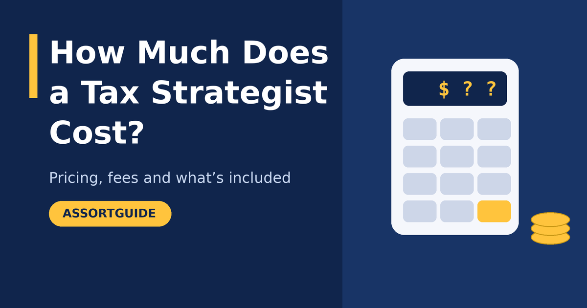 tax strategist cost