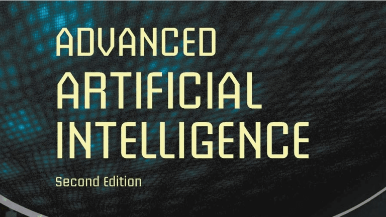 Advanced Artificial Intelligence Book